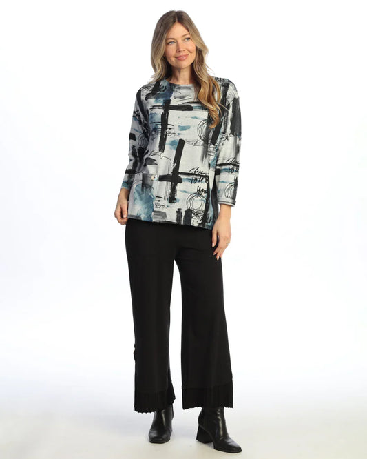 Contempo French Brushed Blouse