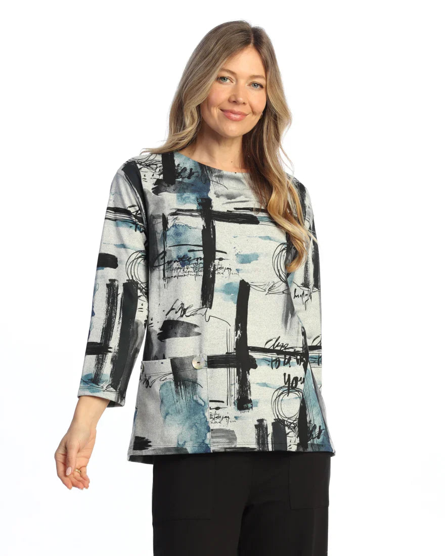 Contempo French Brushed Blouse