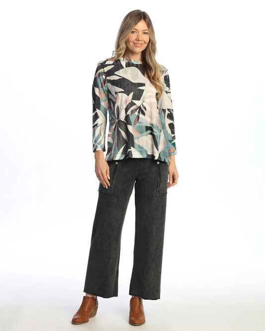 Neo Flora Crinkle Blouse