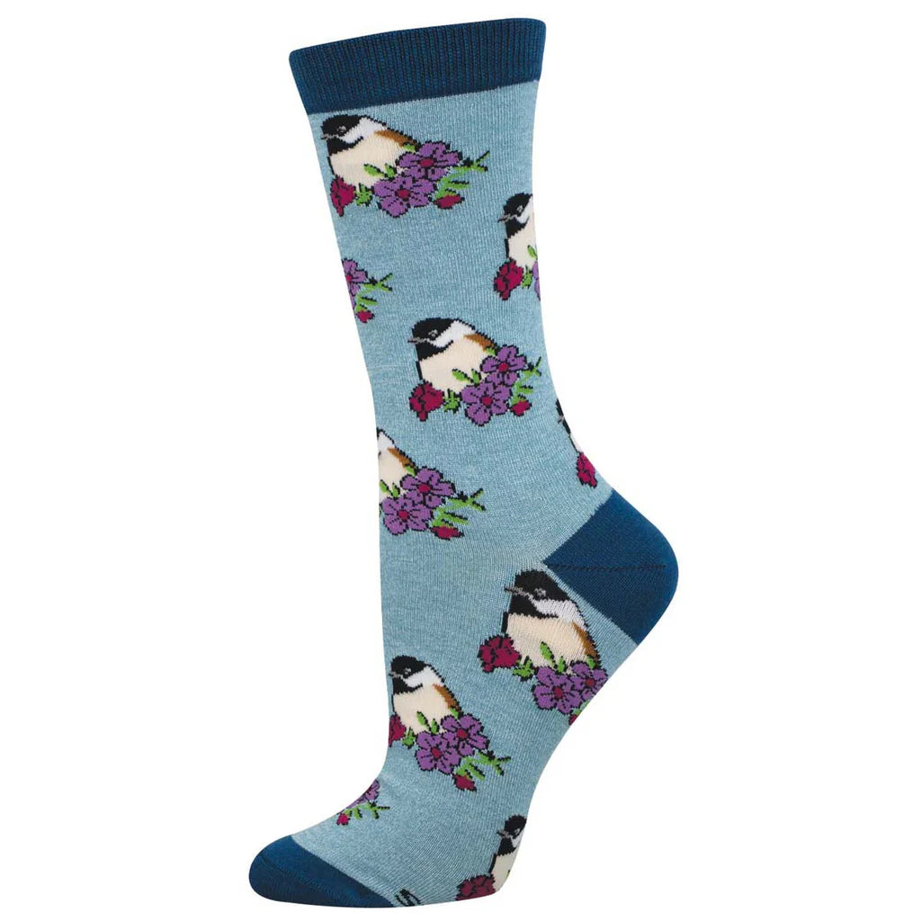 Graphic Bamboo Crew Socks