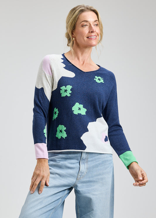 Garden Pond Sweater