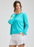 Button Back Pullover