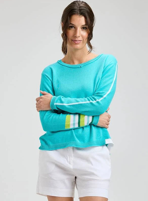 Button Back Pullover