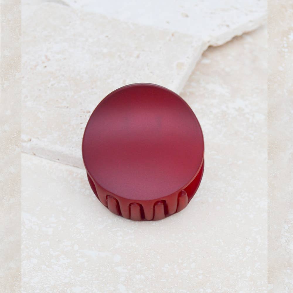 Modern Orb Hair Claw Clip