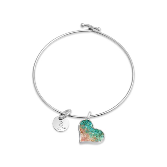 Explorer Beach Bangle - Heart