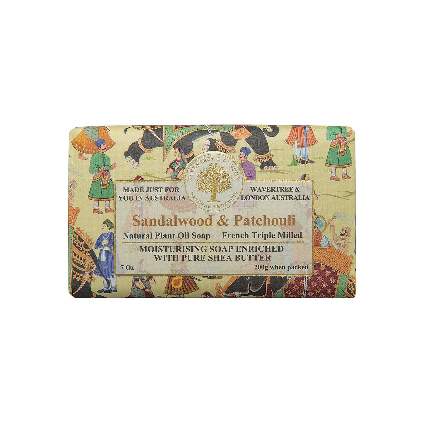 Wavertree & London Sandalwood & Patchouli  Luxury Soap Bars