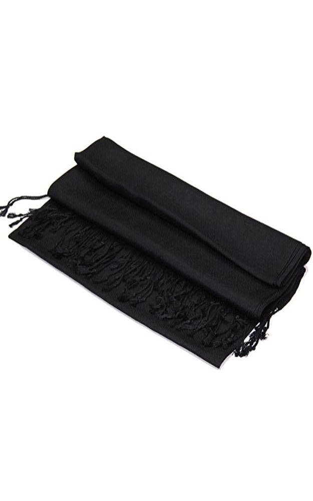 Black Pashmina Shawl