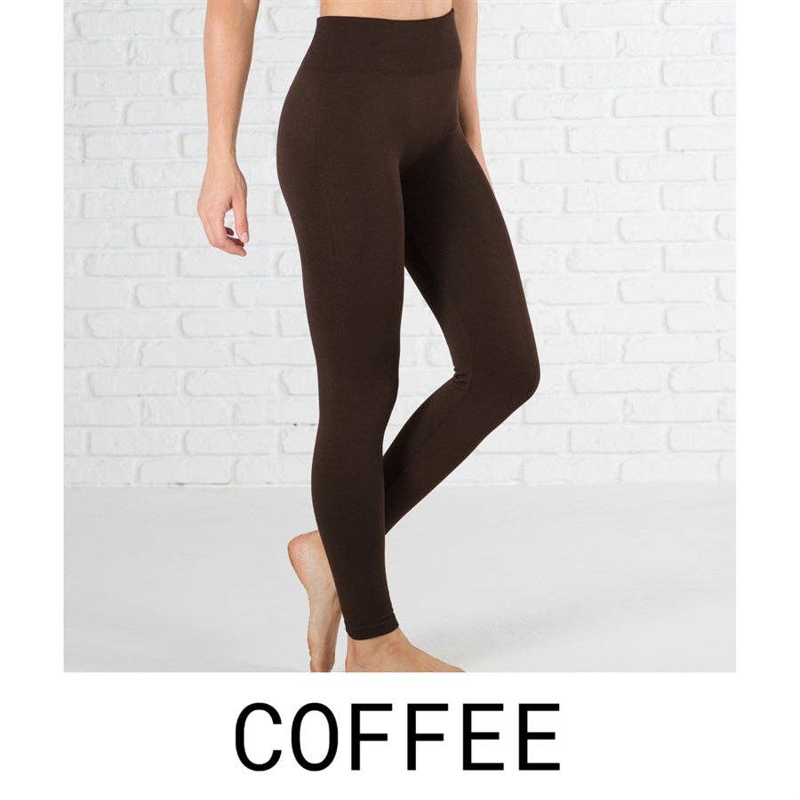 Slimming Fleece Lined Leggings