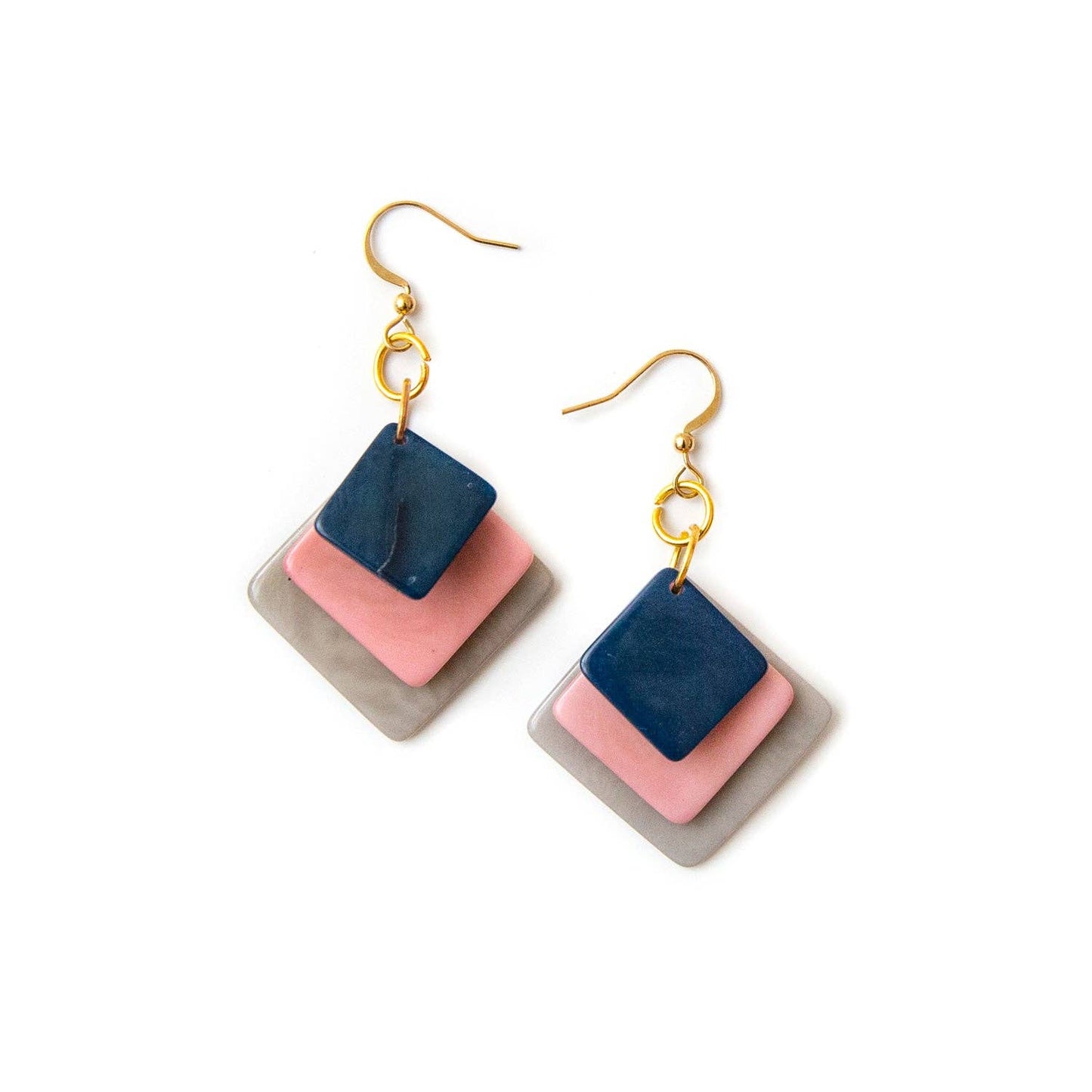 Organic Tagua Jewelry - Minerva Earrings