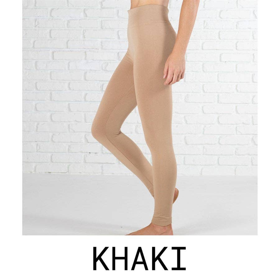 Slimming Fleece Lined Leggings