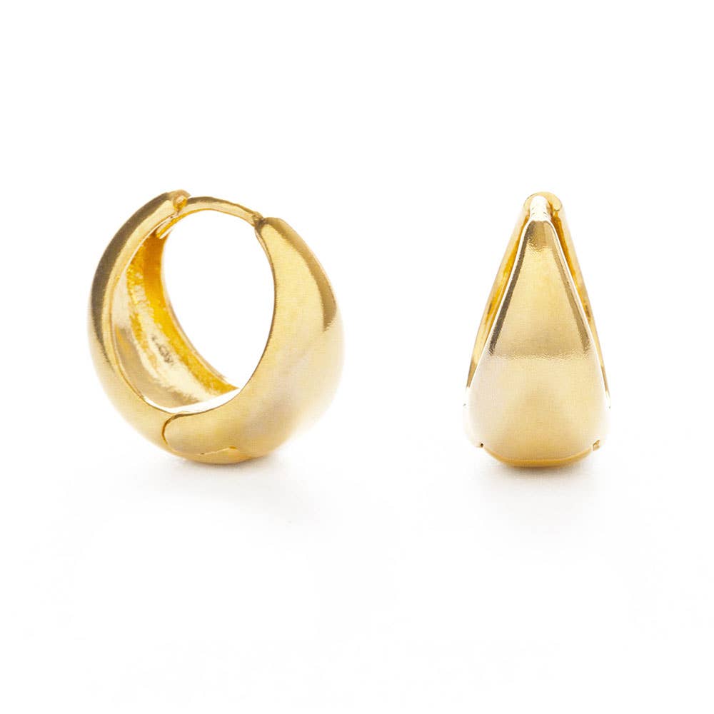 Sofia Huggie Hoops - Small