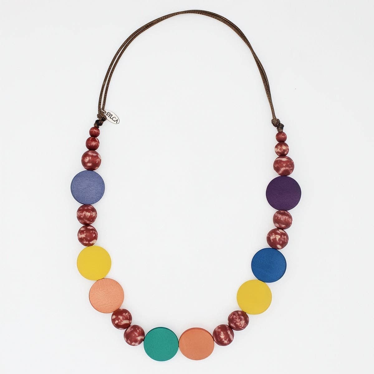 Vibrant Multi Color Alma Necklace