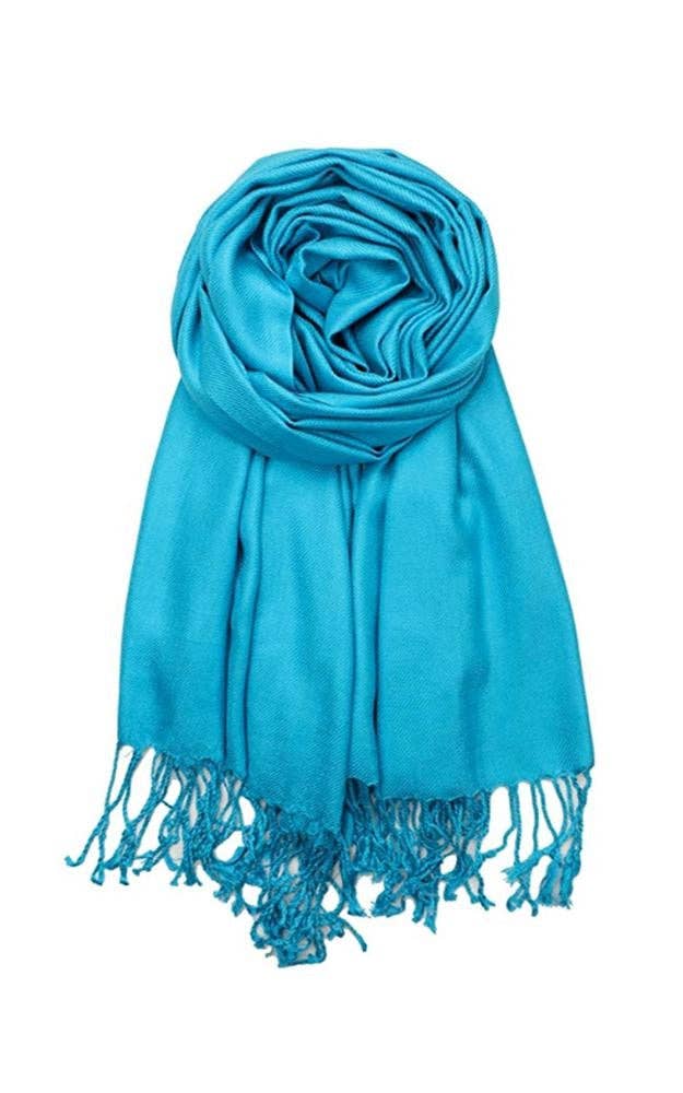 Turquoise Pashmina Shawl