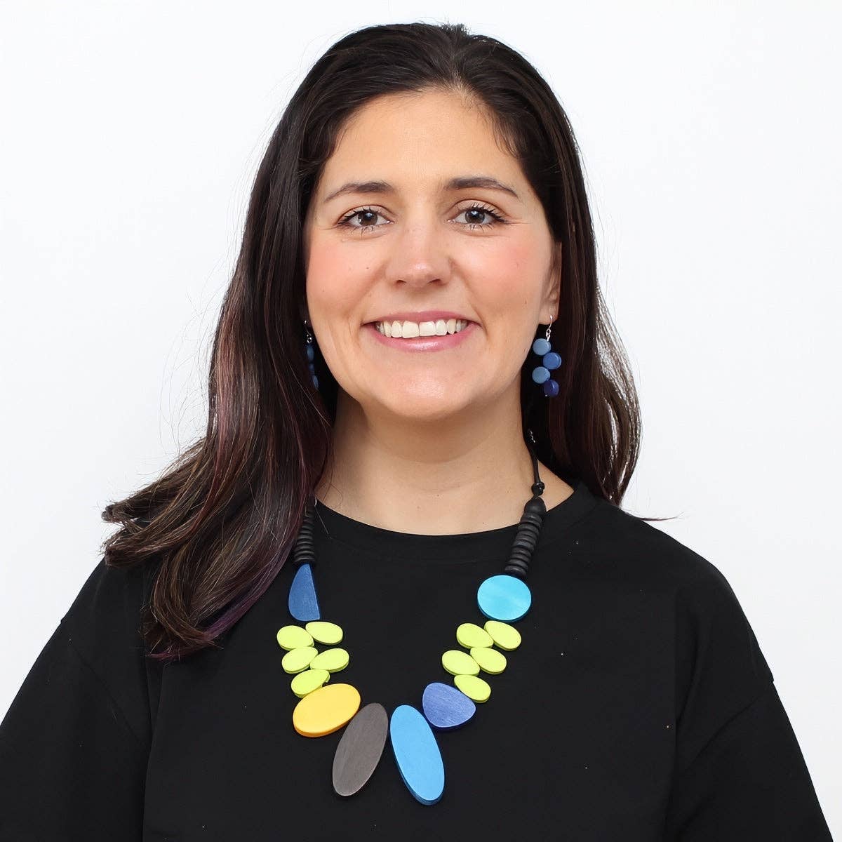 Multicolor Vale Lyrical Necklace