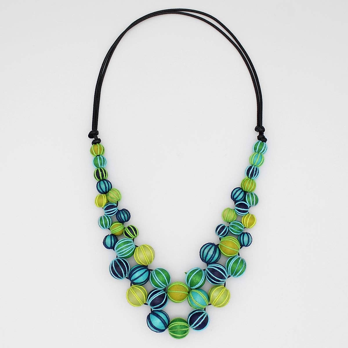 Green Pamela Berries Necklace