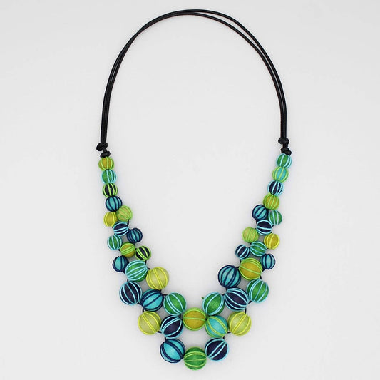 Green Pamela Berries Necklace