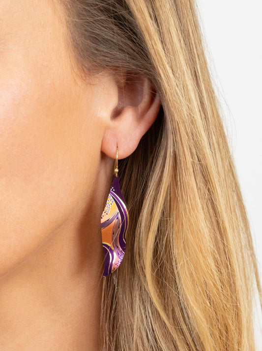 Holly Yashi - Turning Leaf Earrings