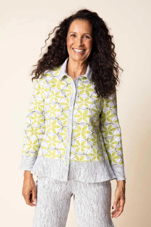 Floral Flounce Shirt