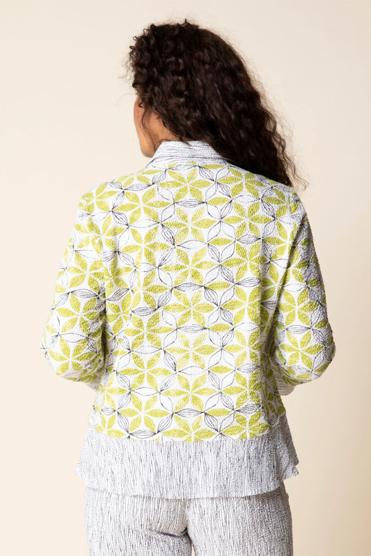Floral Flounce Shirt