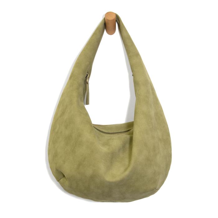 Soft Crescent Shoulder Bag