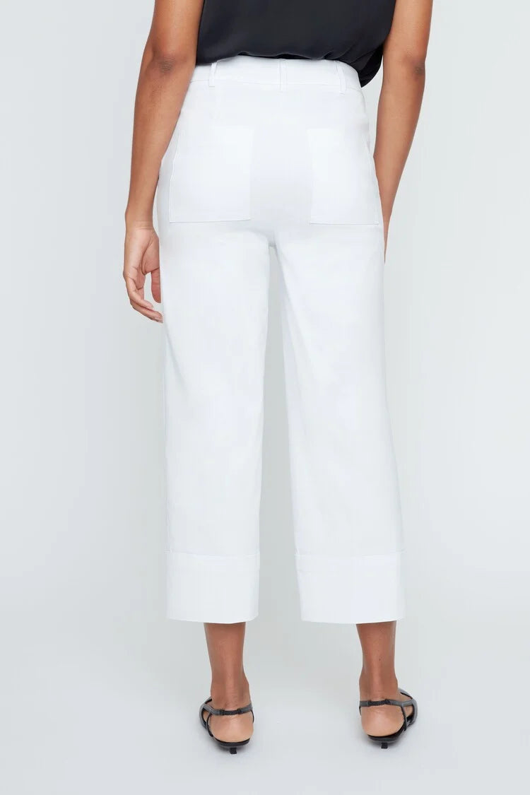 Cropped Straight Pants