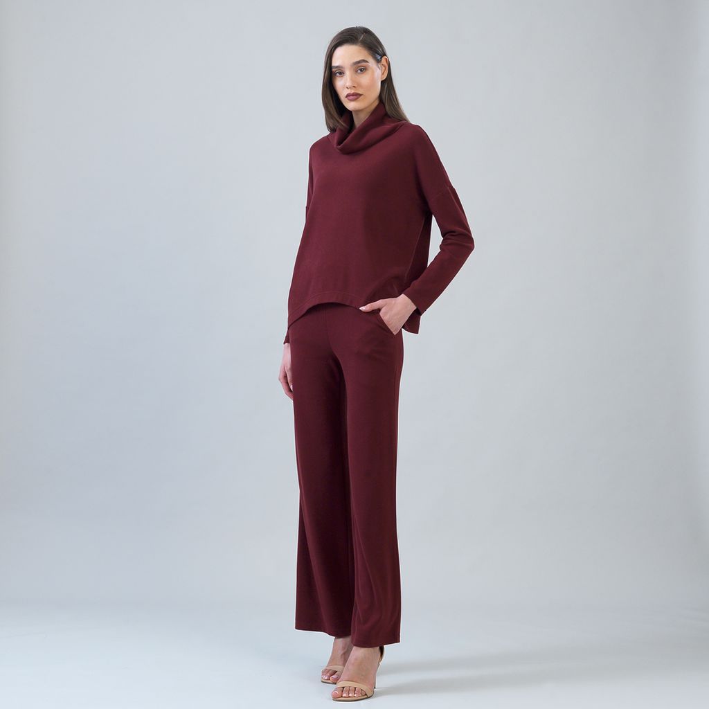 Turtleneck w/ Tipped Hem