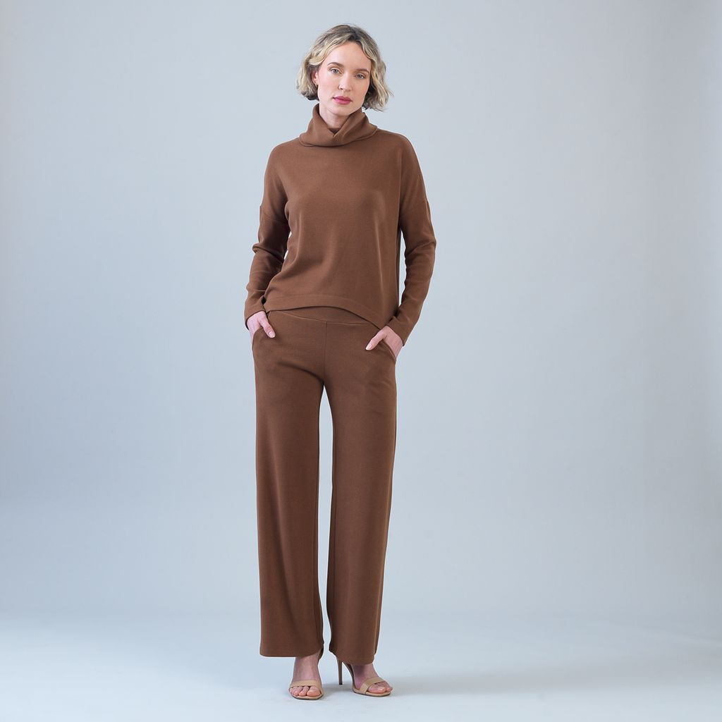 Turtleneck w/ Tipped Hem