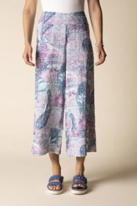 Floral Medley Crop Pant