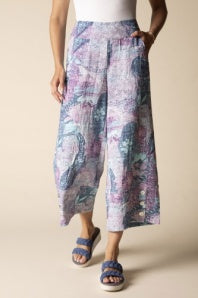 Floral Medley Crop Pant