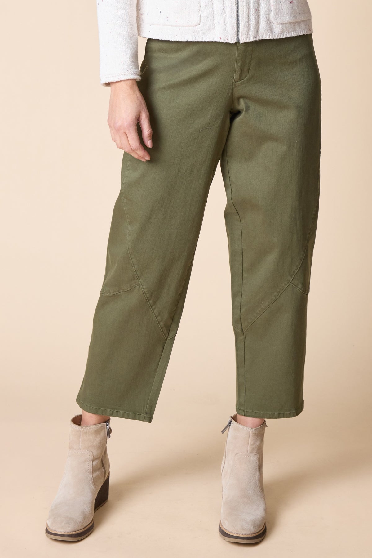 Seamed Lantern Pant