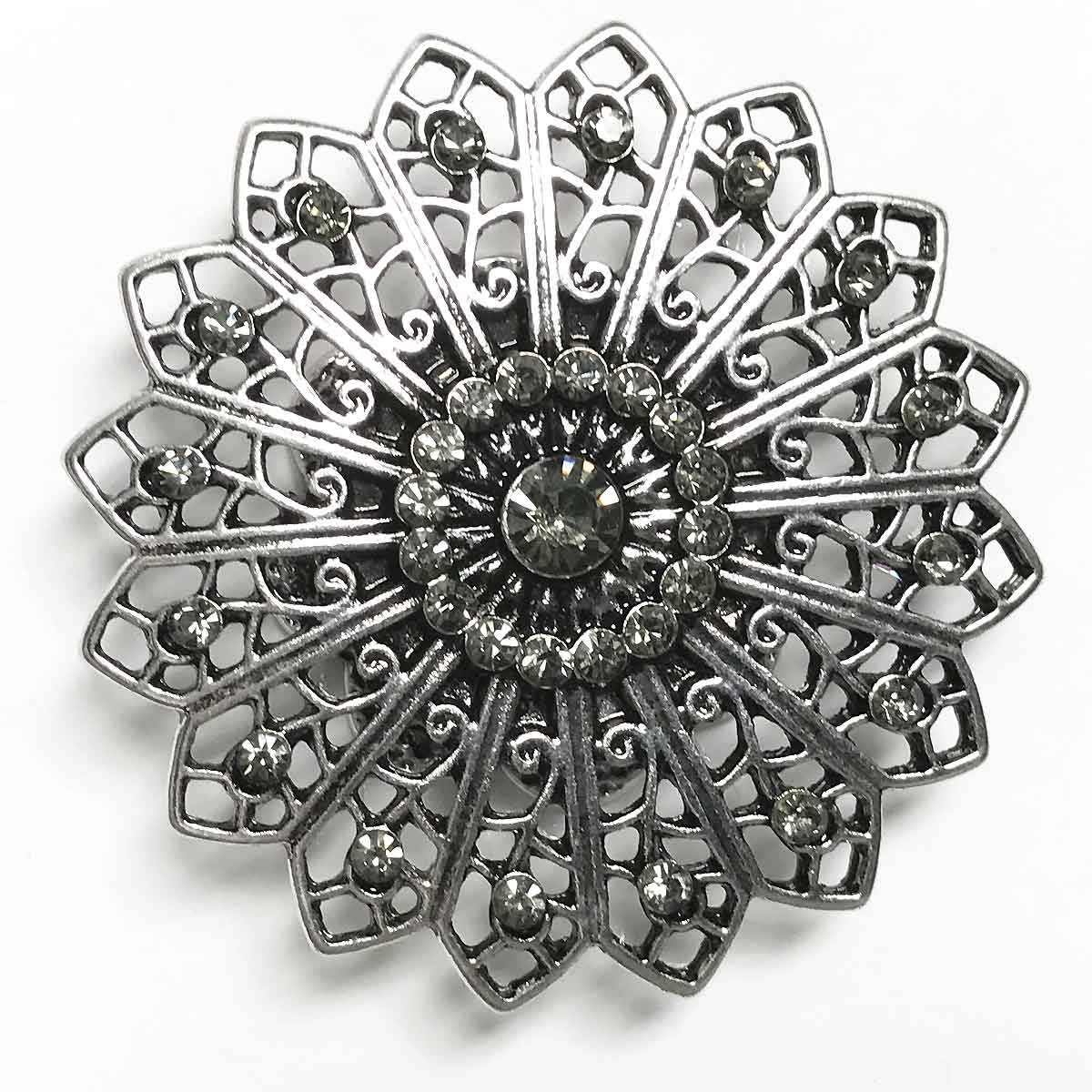 16 sided mandala. Magnetic Brooch for Scarves Artistic Sculptural shapes add a personality to absolutely anything you wish to put your stamp on! The Super Strong Magnet is enough for a jacket lapel! Use to hold a sarong or cardigan together.  Great to adorn a hat or to hold a scarf in place with Fabric Safe Magnet.