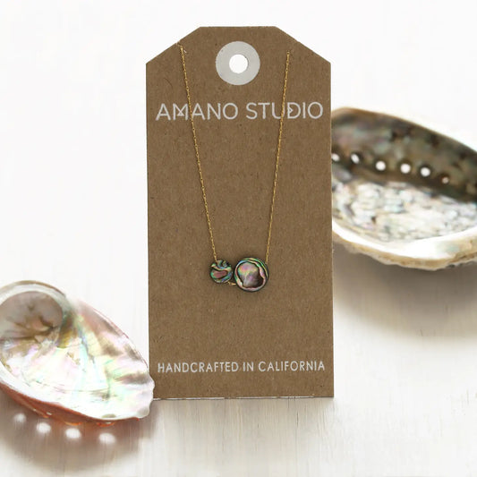 Abalone Dots Necklace