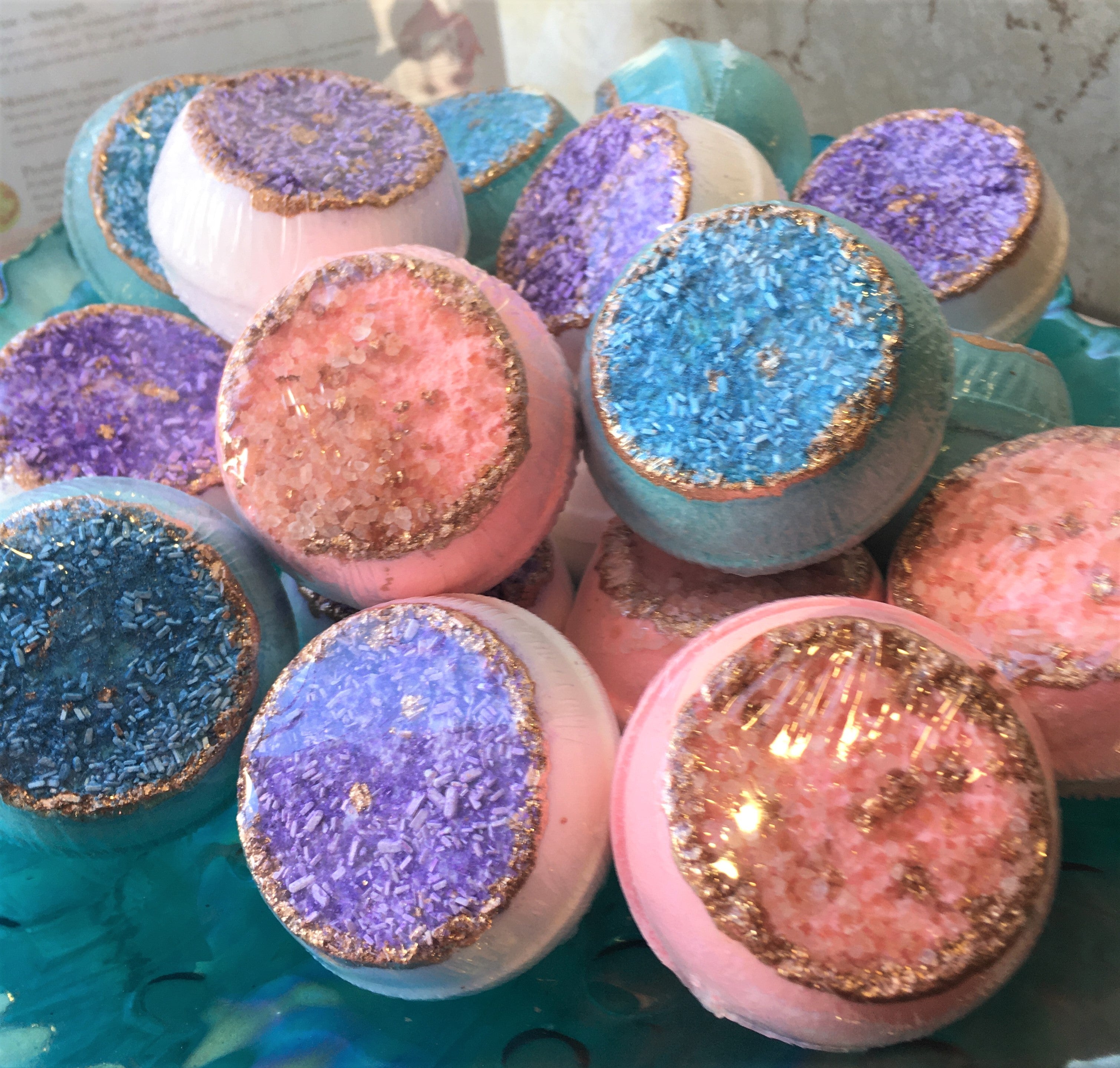 Geode Bath hot Bombs