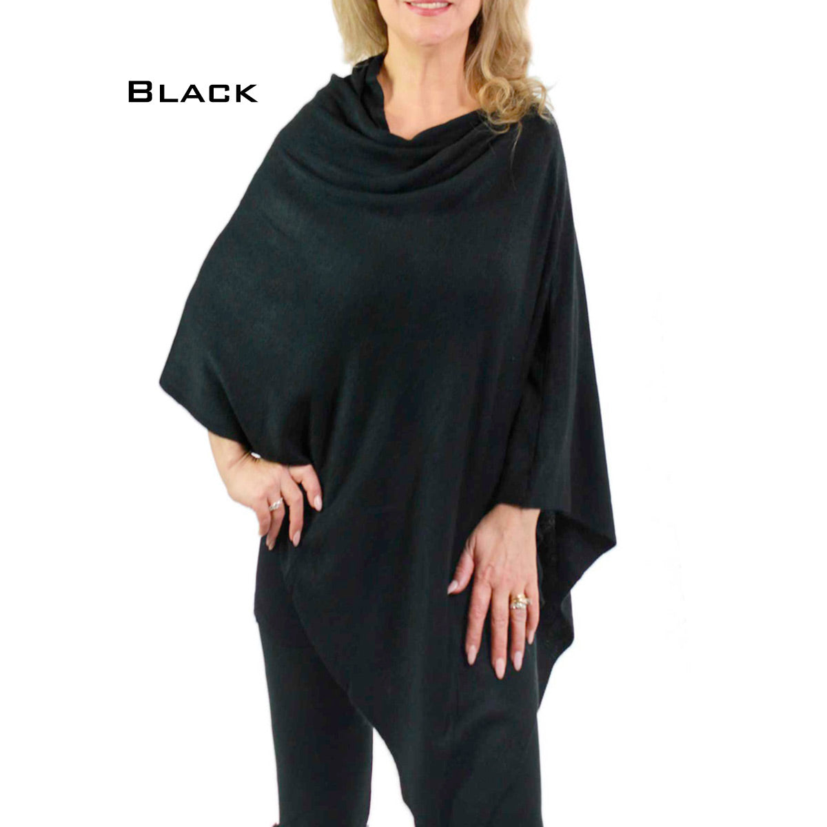 Cashmere Feel Poncho