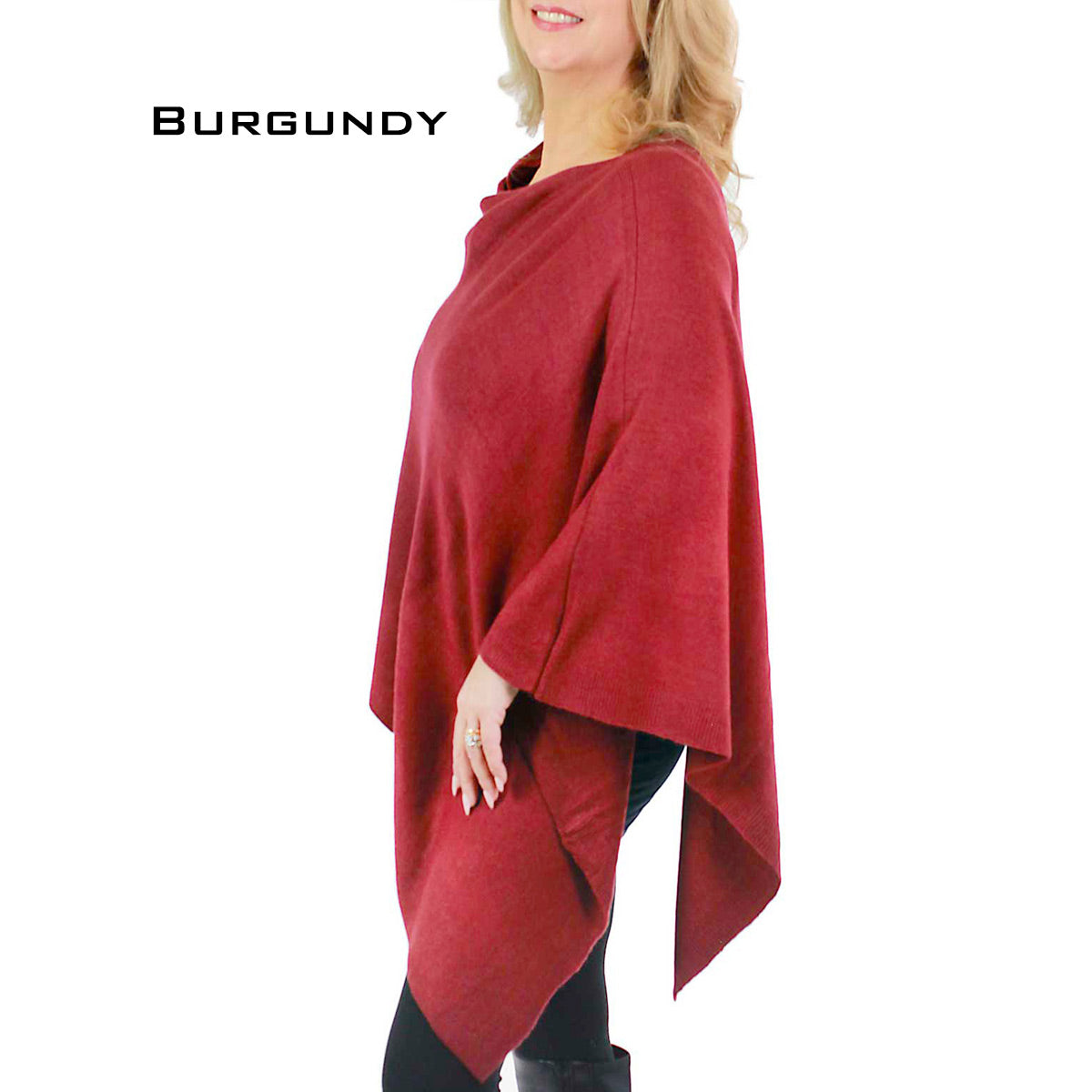 Cashmere Feel Poncho