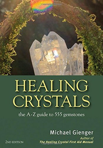 Healing Crystals Book by Michael Gienger.  Features all key information you will need on 555 healing gemstones in a handy pocket format. Small but encyclopedic, the book has now been updated to include new findings in mineralogy along with recent experiments and research results in gem therapy.