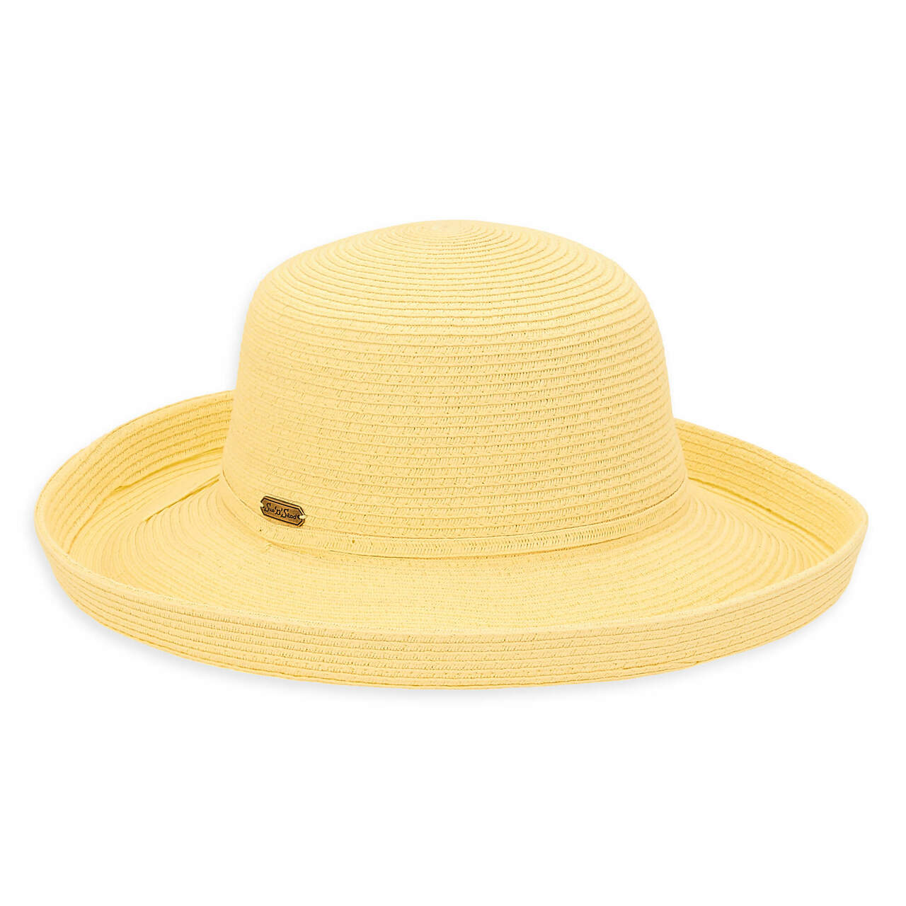 Up Brim Paper Braid SPF Sun Hat in Colors